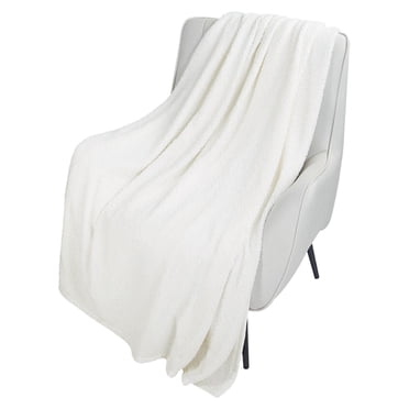 Jeté en peluche molletonnée HOMETRENDS