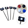 thumbnail image 3 of Universal Rubber head Bass Kick Drum Beater Hammer for Drum Kit Percussion Part, 3 of 5