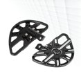 thumbnail image 1 of tredstone Motorcycle Foot Pegs Rest Footrest Pedals for Touring Black, 1 of 9