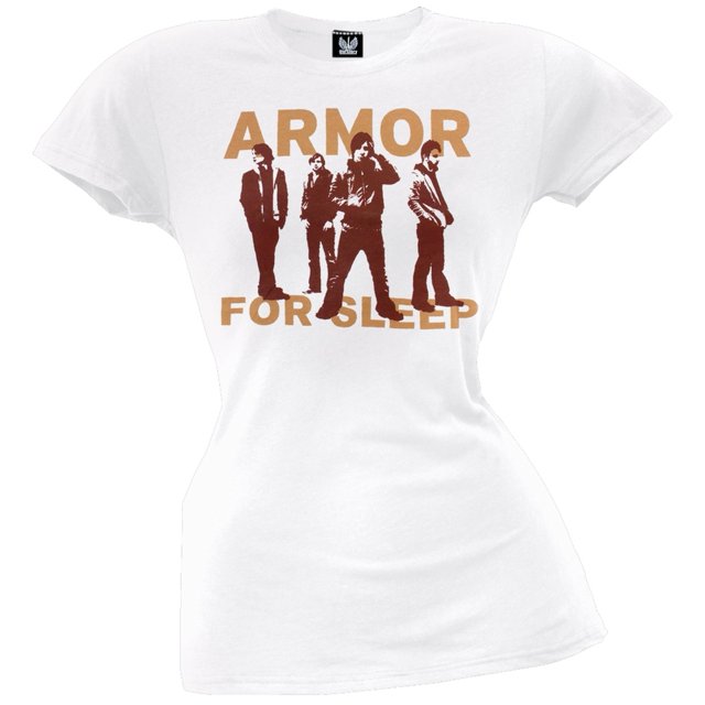 Armor For Sleep - T-Shirt Juniors Visages Blancs