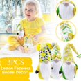 thumbnail image 1 of 3 PCS Lemon Gnome Scandinavian Home House Farm Kitchen Decor Faceless Doll, 1 of 8