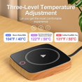 thumbnail image 3 of Coffee Mug Warmer with Auto Shut-Off & 3 Temp Settings - Perfect Presents!, 3 of 10