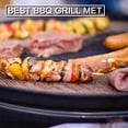 thumbnail image 3 of TIMIFIS Support de Gril Filet de Gril Bbq Rectangulaire Treillis Métallique Antiadhésif Viande Four Gril Gadgets de Cuisine, 3 of 3