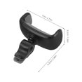 thumbnail image 2 of HONMEET 2Pcs Dashboard Phone Holder with Space Saving Design and Adjustable Angle Black, 2 of 8