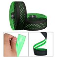 thumbnail image 4 of 2x EVA PU Bike Handlebar Tape Bar Tapes Handle Wraps Damping Wrap - Green, Length Approx. 2.1m, 4 of 8