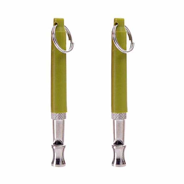 LSLJS 2 Pcs Sifflet pour Chien, Sifflet d'Entraînement pour Chien pour Arrêter d'Aboyer,