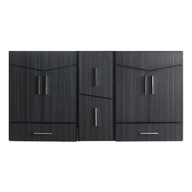 American Imaginations 58-in. W Vanity Base Set Dawn Grey AI-18133
