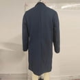 thumbnail image 3 of Ceisia Men's Slim Notched-Lapel Single-Breasted Mid-Length Wool-Blend Coat Gift, 3 of 5