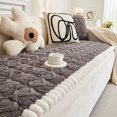 thumbnail image 1 of LOVEVERPlush Sofa Slipcovers Couch Cover for Dogs Washable Fuzzy Pet Couch Covers for Sofa Couch Covers for 3 Cushion Couch Sofa Pet Friendly Non Slip Sofa Cover Pet  Bed Couch Covers for, 1 of 7