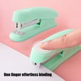 thumbnail image 4 of Maplenight ABS Stapler Compact Portable Office Student Stationery Macaron Colored Medium Size 50 Sheets Capacity, 4 of 6