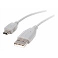 thumbnail image 2 of StarTech.com 6 in. USB to Mini USB Cable - USB 2.0 A to Mini B - Gray - Mini USB Cable (USB2HABM6IN) - USB cable - USB (M) to mini-USB Type B (M) - USB 2.0 - 5.9 in - gray - for P/N: USB2002EXT2, USBEXTAA10BK, USBEXTAA3BK, USBEXTAA6BK, USBPLATE4, 2 of 4