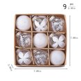 thumbnail image 3 of Christmas Ornament Hanging Ball Assorted Pendants on Clearance Shatterproof Tree Ornaments Decorations In A Reusable Hand-Help Gift Box Ideal For Xmas,Party, 3 of 8