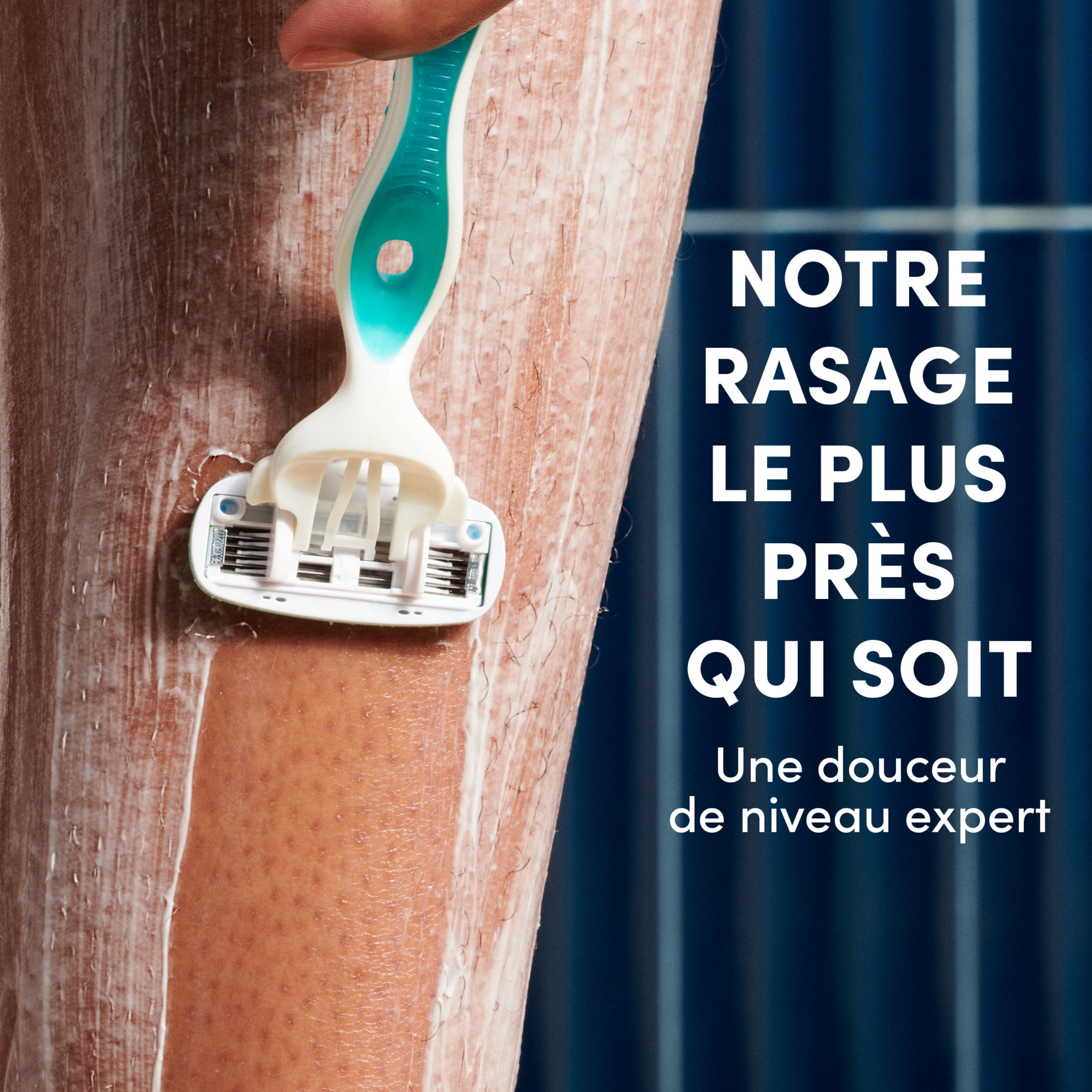 Rasoirs jetables à 5 lames Schick Hydro Silk pour peau ultra-sensible, emballage de 2 rasoirs pour femmes