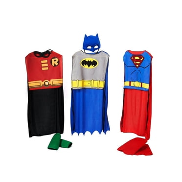 DC Comics Action Trio Boy's Costume Set
