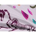 thumbnail image 4 of oneOone Rayon Pink Fabric Skull Sewing Material Print Fabric By The Yard 56 Inch Wide, 4 of 5