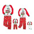 thumbnail image 1 of Ensemble de Pyjamas Assortis pour la Famille de Noël pour Enfants Adultes Raglan Imprimé à la Mode et Ensemble de Vêtements de Nuit pour Vêtements de Nuit, 1 of 8