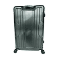 thumbnail image 3 of TRAVLR Valise Rigide Moyenne à Imprimé Texturé (25 Pouces) Extensible, Anti-Rayures, Huit Roues Silencieuses et Serrure TSA - Vert Foncé, 3 of 5