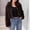 Style1-Coffee winter coats for women, variant on Mceream Women's Faux Fur Cropped Coat Open Front Fluffy Cardigan Zip Up Shaggy Short Jacket Warm Elegant Crop Outerwear Plus Size Winter Outwear Chaqueta Acolchada Para Mujer Coffee S