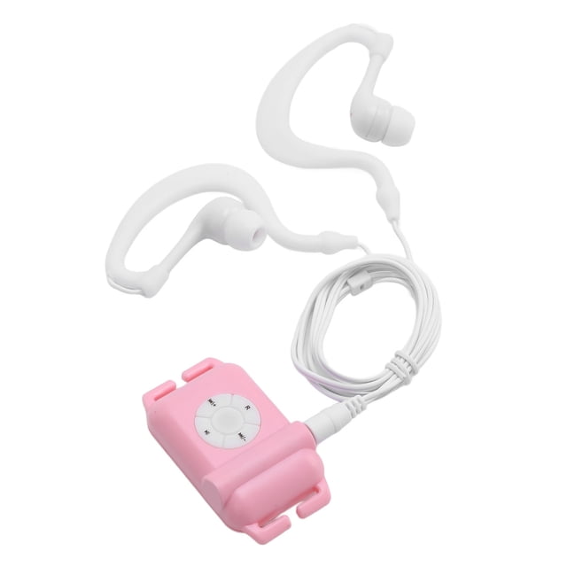 Underwater MP3 Player, IPX8 Water Resistant MP3 Player with Headphones, 8-10 Hours Play Time, Win 2000, ME, XP, Vista, OS X 8.6+, Linux 2.4.0 Compatible, MP3 WMA APE FLAC, Fast