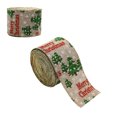 thumbnail image 3 of Vaidha Christmas Wired Ribbon Snowman Santa Claus Xmas Tree Truck Ribbon Plaids Xmas Decorative Gift Wrapping Ribbon For DIY Crafts Wreath Bow, 3 of 3