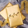 thumbnail image 2 of Firefly Hope 17 Inches X 9.84 Feet Golden Matte Metallic Wrapping Paper, Solid Color for Birthdays, Weddings & DIY Bouquets, 2 of 5