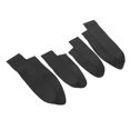 thumbnail image 4 of Door Handle Armrest Cover, Door Panel Armrest Trim Easy Clean Microfiber Leather  For Car Black, 4 of 8