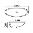 thumbnail image 2 of DROP Bath and Kitchen Évier sous-monté, 2 of 3