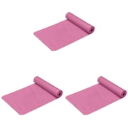 Non Monochrome Yoga Mat for Home Gym Workouts and Fitness Training 4mm Thick Large Exercise Mat for All Skill 3PCS