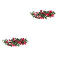 thumbnail image 3 of stanreset 1/2/3/5 Artificial Flower Plant Fake Vine Roses Simulation Rose Self-Assembly Party Balcony Garden Restaurant Living Room Garland Rose Red 2PCS, 3 of 6