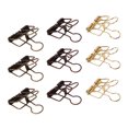 thumbnail image 1 of Clips de Reliure, Design Creux Unique 90 Pcs Force de Serrage Forte Clips de Classeur de Bureau pour Billets, 1 of 8