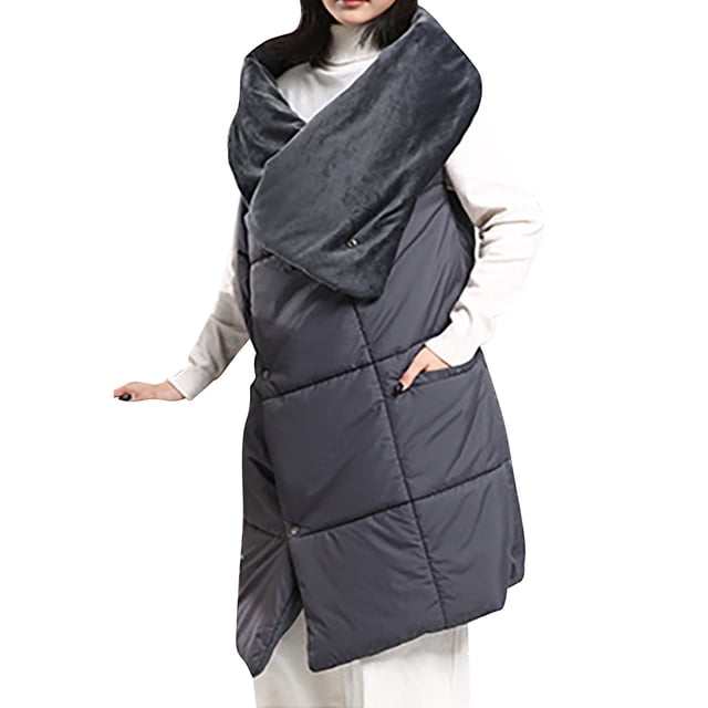 Aocisk Smart USB Heated Wrap Blanket Soft Warm Quilt For Full Body Comfort In Winter Grey One Size