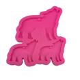 thumbnail image 3 of Moule en Silicone de la Famille des Loups, 3 of 7
