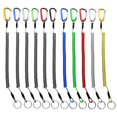 thumbnail image 2 of Anti-lost Rope Retractable with Keyring Carabiner Theftproof Coiled Spring Fishing Pliers Anti-lost Safety Lanyard Outdoor Access, 2 of 10