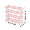 thumbnail image 3 of FcBaudy Shoe Rack, Shoe Rack Organizer Household X Type Shoe Rack Multifunctional Double Steel Tube Assembly Shoe Cabinet Dormitory Shelf p lastic shoe rack, 3 of 6
