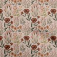 thumbnail image 1 of oneOone Polyester Spandex Brown Fabric Floral Retro Craft Projects Decor Fabric Printed By The Yard 56 Inch Wide, 1 of 5