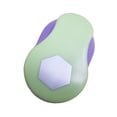 thumbnail image 1 of Maytalsory 1Pc Hole Punch Scrapbooking Effortless Photo Album Paper Punchers Handmade Manual Tools Consistent Design 3-3.7cm hexagon 1.5'', 1 of 6
