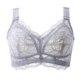thumbnail image 1 of Birdeem Woman Color Comfortable Hollow Out Perspective Bra Underwear No Rims, 1 of 1