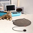 thumbnail image 3 of DOLITY Cat Scratch Mat Floor Scratching Pad Cat Scratch Pad for Indoor Cats Bedroom Coffee, 3 of 6