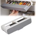 thumbnail image 2 of Gkeoshab Seasoning Box Spicecaddy Organizer Rack Organizer Under Cabinet Self Adhesive Slides In And Out Seasoning Organizer Pull Down Hidden Rack For Drawer With 6 Bottles Home & Garden, 2 of 9