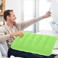 thumbnail image 3 of Inflatable Travel Pillow for Camping & Office Naps, Portable Inflatable Nap Pillow with Soft Velvety Fabric, Compact Design for Easy Storage & Transport, 3 of 3