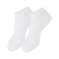 thumbnail image 1 of Soft Silicone Gel Socks Toe Socks Protection Foot Socks Rough Care Protector White L, 1 of 9