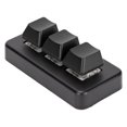 thumbnail image 3 of Clavier Macro, Mini Clavier Filaire USB 2.4g Trois Modes pour Ordinateur Universel, 3 of 7
