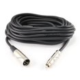 thumbnail image 1 of CablesOnline 25ft XLR Male Plug to Single RCA Male Audio Cable (XR-325B), 1 of 2