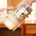 thumbnail image 2 of MesaSe Portable Food Storage Container Double Layer Design Food Grade Material for Salad Lunch Snacks Picnic Trip, 2 of 6