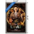 thumbnail image 2 of Marvel Loki - One Sheet Wall Poster, 14.725" x 22.375" Framed, 2 of 4