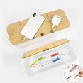thumbnail image 4 of Cord Management Box ABS Power Strip Concealer Fire-Retardant USB Hub Cover Desktop Wire Hider TV Cable Organizer for Office, 4 of 9