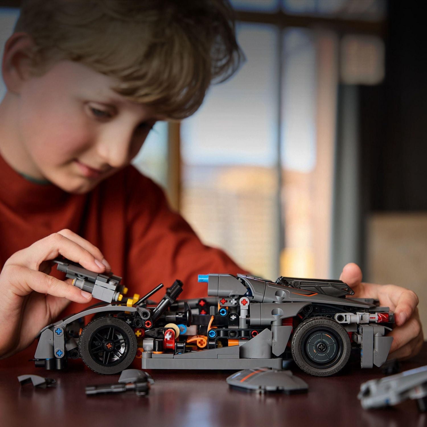 LEGO Technic L’hypervoiture Koenigsegg Jesko Absolut grise 42173 Ensemble de construction (801 pièces)
