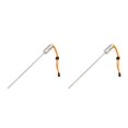thumbnail image 4 of Transemion Keep Diving Steel Pointer Rod Noise Underwater Tickle Rattle Dive Stick Bottle Knocker Probe Hand Lanyard Tool Kids Orange 2Set, 4 of 6