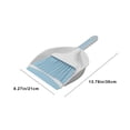 thumbnail image 3 of TIMIFIS Kitchen Gadgets Desk Broom Dustpan and Brush Set Handheld Dustpan and Brush Comfortable Grip Brush and Dustpan for Sofa Tabletop Bedroom Tent Cleaning Kitchen & Dining, 3 of 8