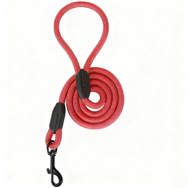 Laisse Durable pour Petit Chien en Nylon Rétractable avec Poignée Rembourrée Confortable et Coutures Réfléchissantes pour Promenades Nocturnes Construction en Nylon et Polyester - Conception Orientée